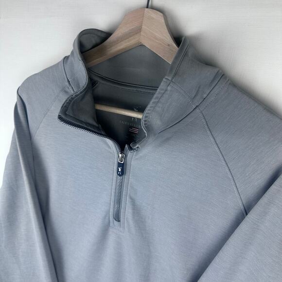 Fairway & Greene Men's Size XXL Quarter Zip 1/4 Zip Pullover Sweatshirt - Picture 4 of 8